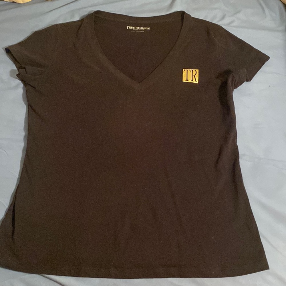 Women true religion v neck shirt